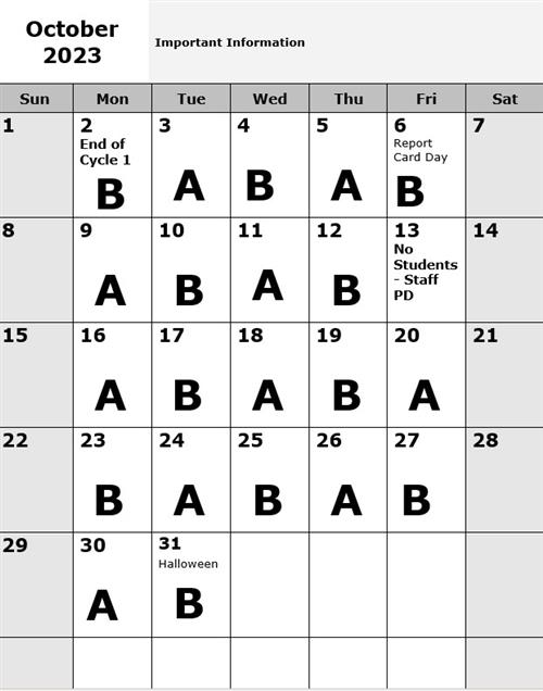 October 2023